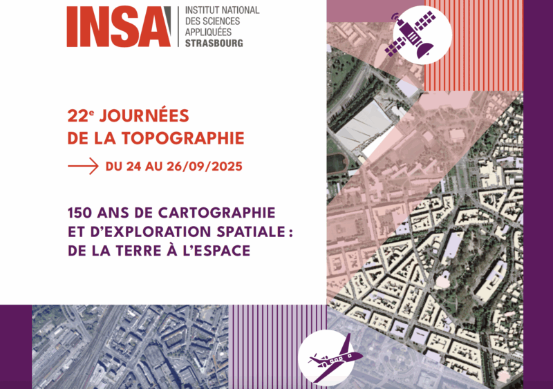 Plaquette Journées de la topographie 2025