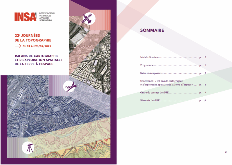 Journées de la topographie 2025